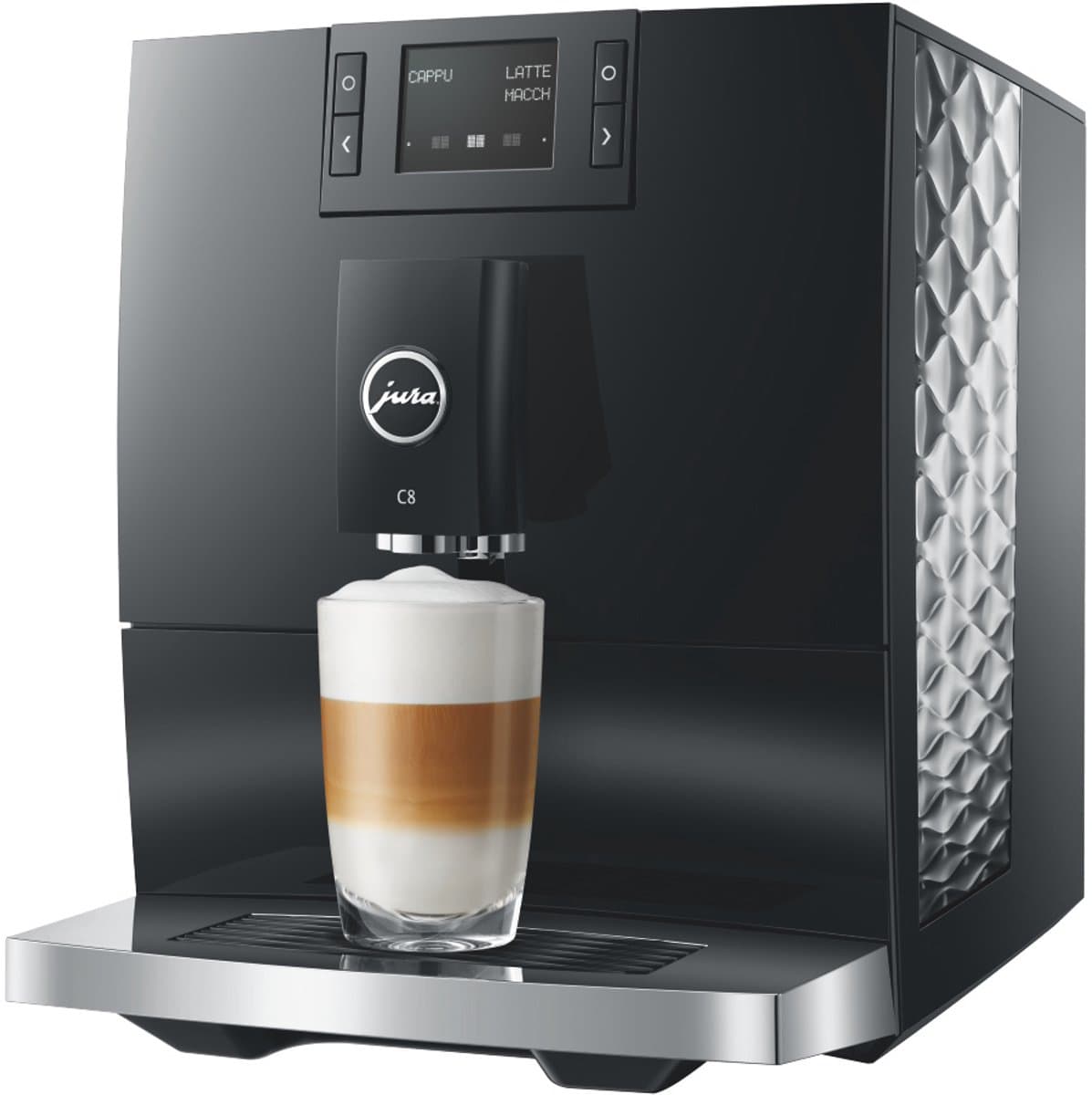 JURA - C8 Piano Black (EA) - Volautomatische espressomachine thumbnail 2