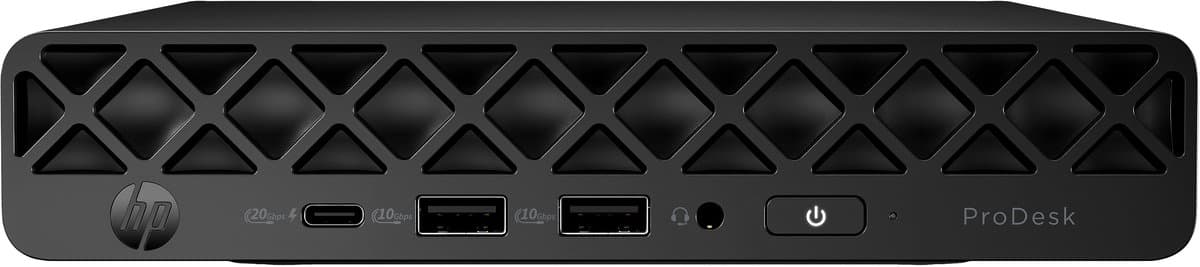 HP Pro Mini 400 G1i - Ultra 5 225T - 32GB DDR5 - 1TB SSD - toetsenbord AZERTY FRANS - Windows 11 Pro FRANS