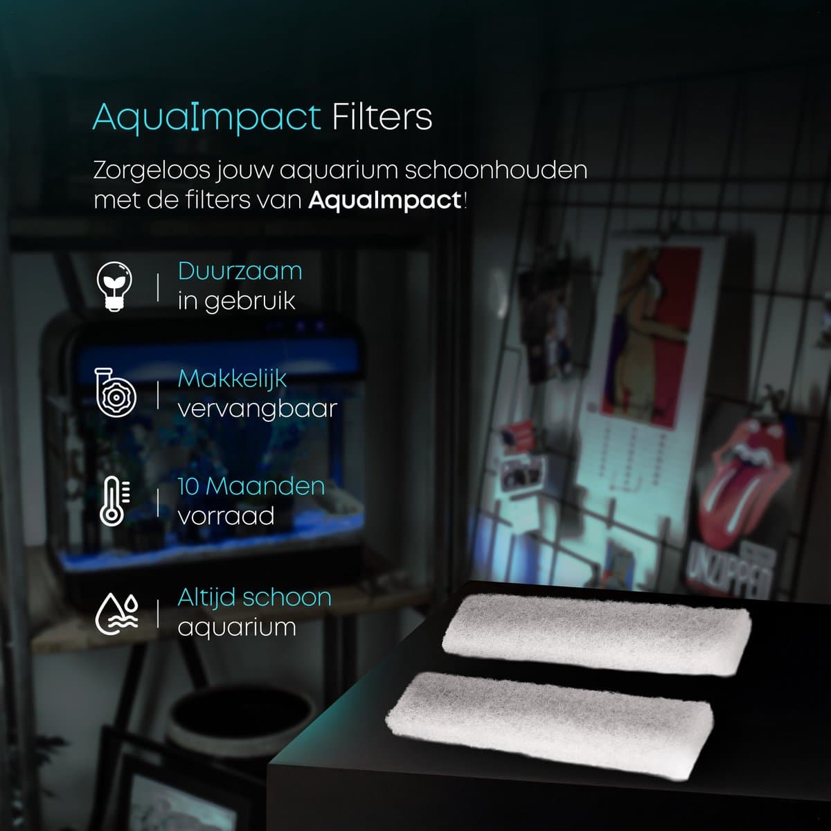 AquaImpact Premium Filters 26L - 20 stuks, 10 maanden voorraad thumbnail 2