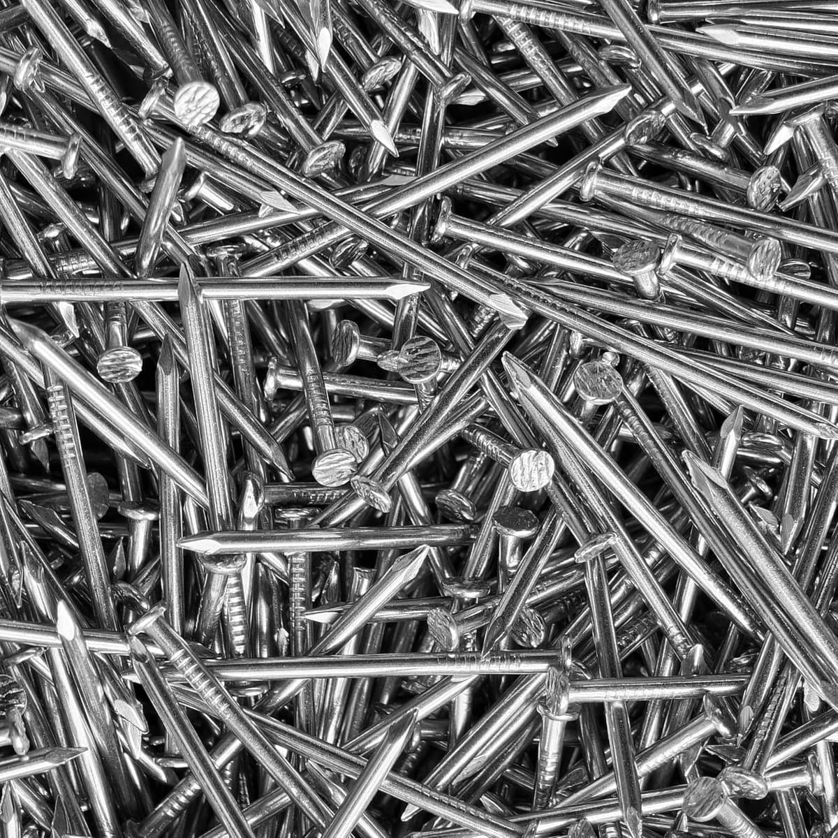 Roestvrijstalen Nagelset met 480 Stuks in 6 Maten - Perfect voor Doe-het-zelf Projecten thumbnail 2