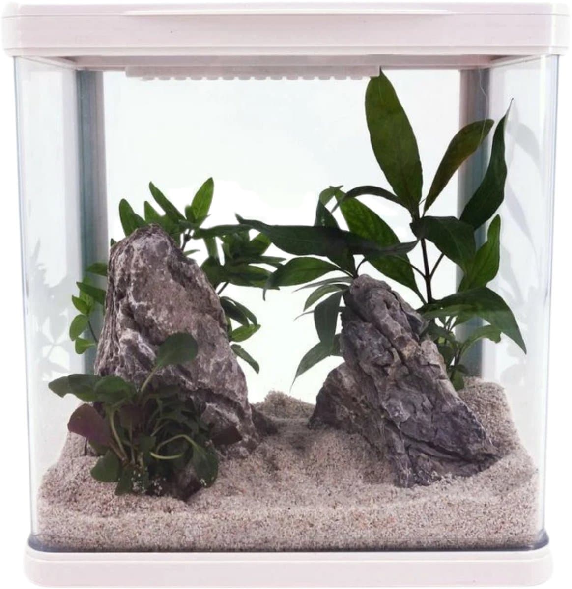 AquaOne HR-230 wit nano-aquarium met LED en pomp thumbnail 2