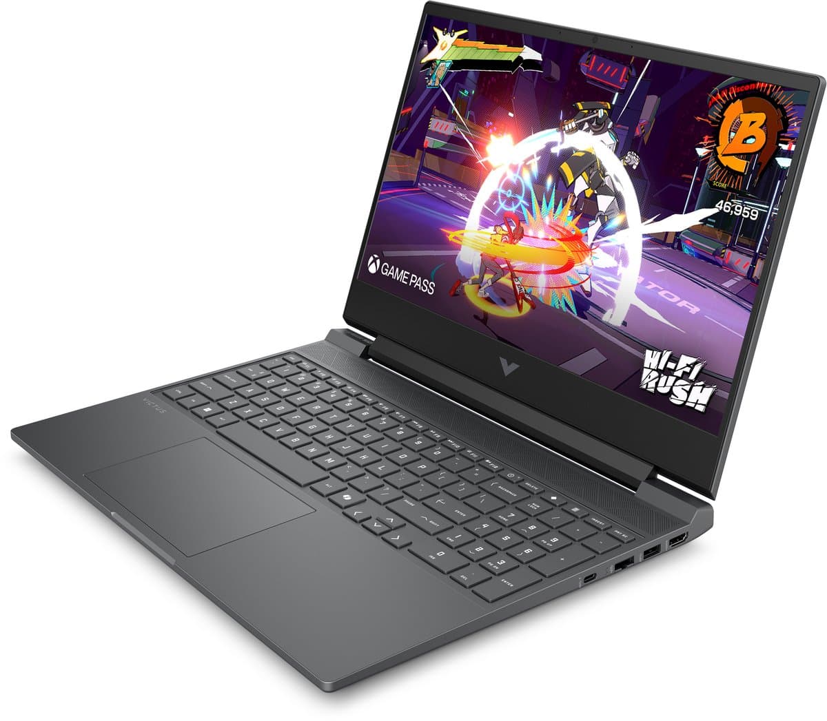 HP Victus Gaming Intel® Core™ i5 i5-13420H Laptop 39,6 cm (15.6") Full HD 16 GB DDR5-SDRAM 512 GB SSD NVIDIA GeForce RTX 5050 Wi-Fi 6 (802.11ax) Windows 11 Home Zwart thumbnail 2