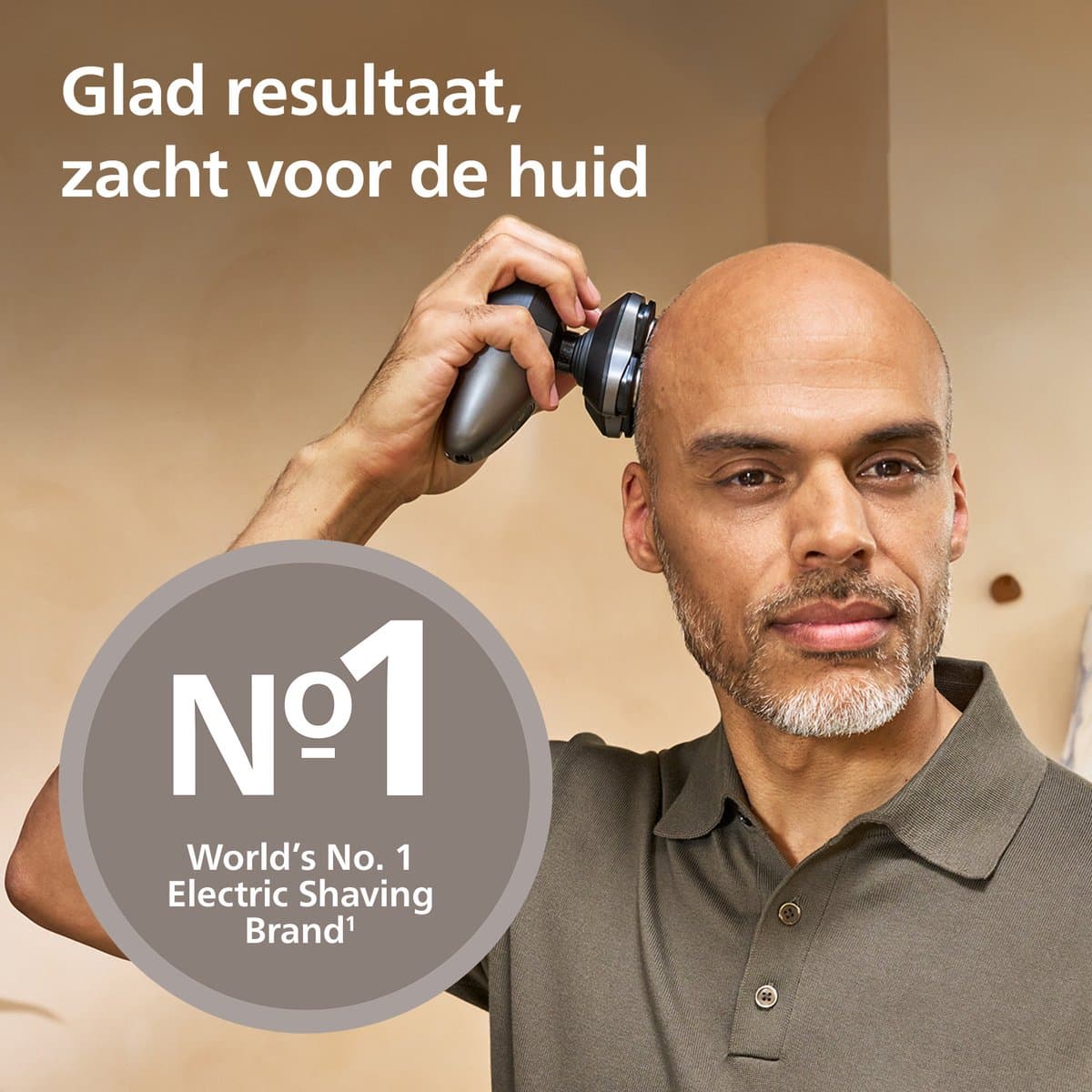 Philips Series 7000 Headshaver - Scheerapparaat mannen hoofd - Wet&Dry - Flexibele scheerkop - Opbergetui - Reinigingsstation- HS7980/15 thumbnail 3