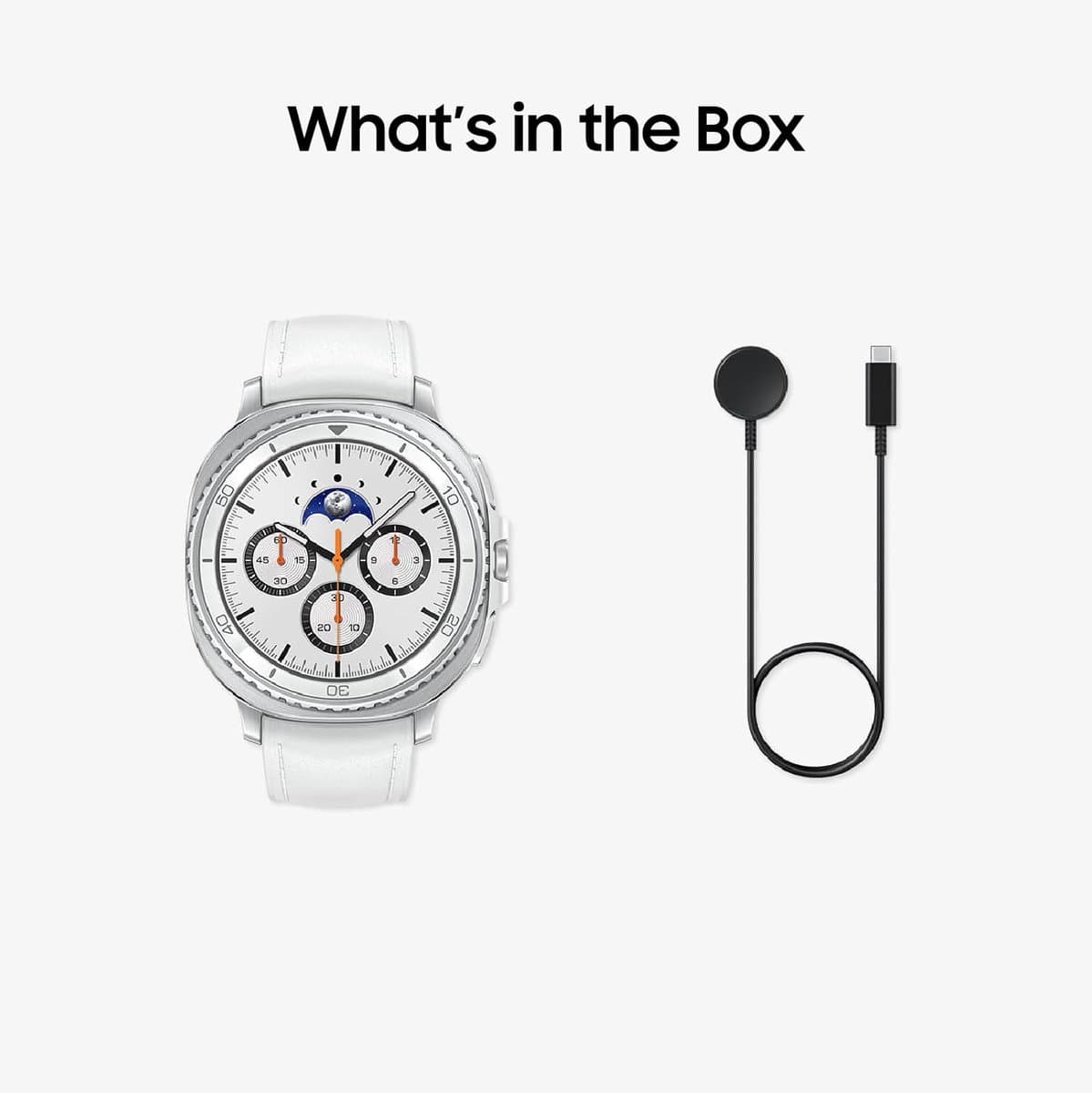 Samsung Galaxy Watch8 Classic - smartwatch - 46mm - White thumbnail 4