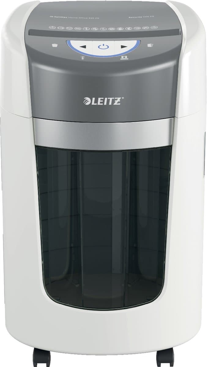 Leitz IQ OptiMax Home Office 225 Papierversnipperaar P5 - Micro snippers - 15L - Tot 6 Vel - Wit thumbnail 2
