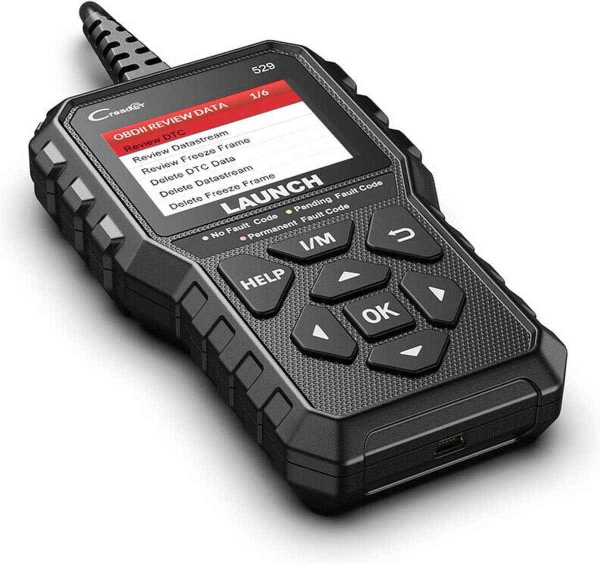 Launch Creader CR529 OBD2 Scanner – Foutcodes Uitlezen & Wissen – Live Data, O2 & EVAP Test – I/M Readiness – Updates via USB thumbnail 2