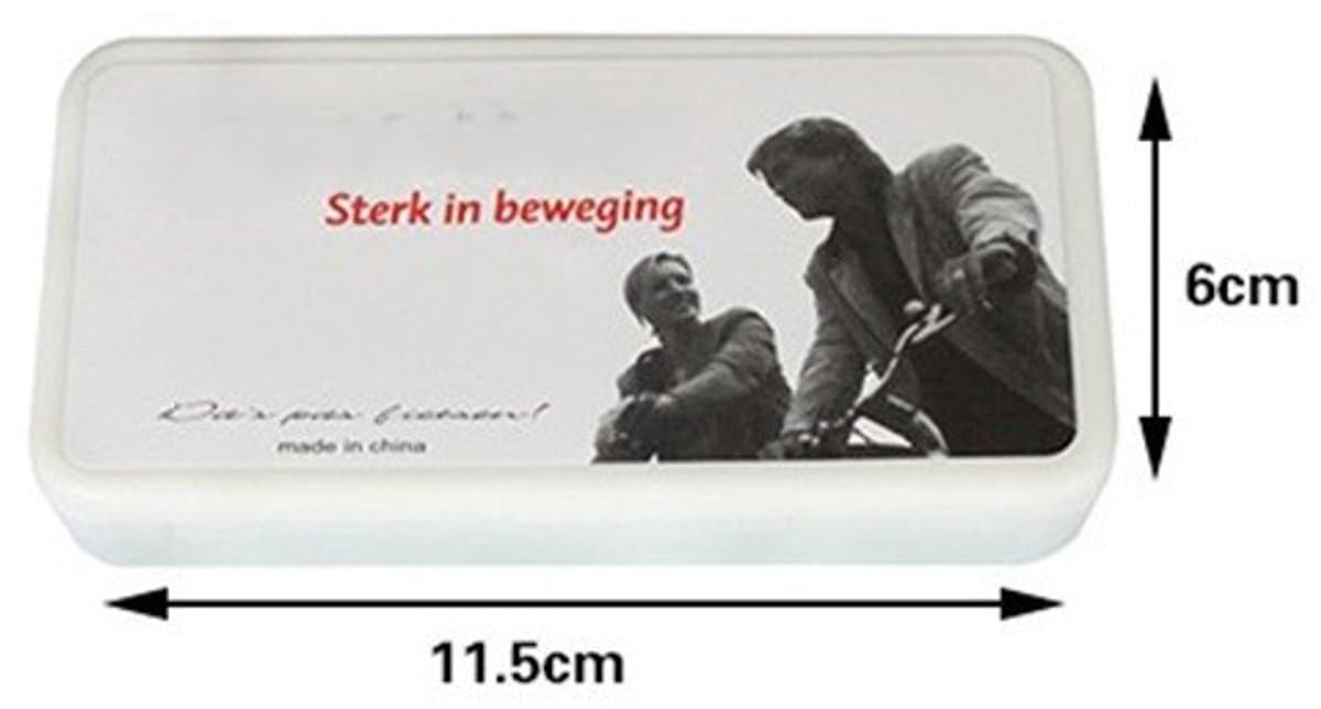 Fiets Reparatieset - Bandenplak set - Banden Plak Set Fiets - Multitool Fiets Gereedschap – Bandenreparatie - Reparatiedoos – Onderweg - LOUZIR thumbnail 4