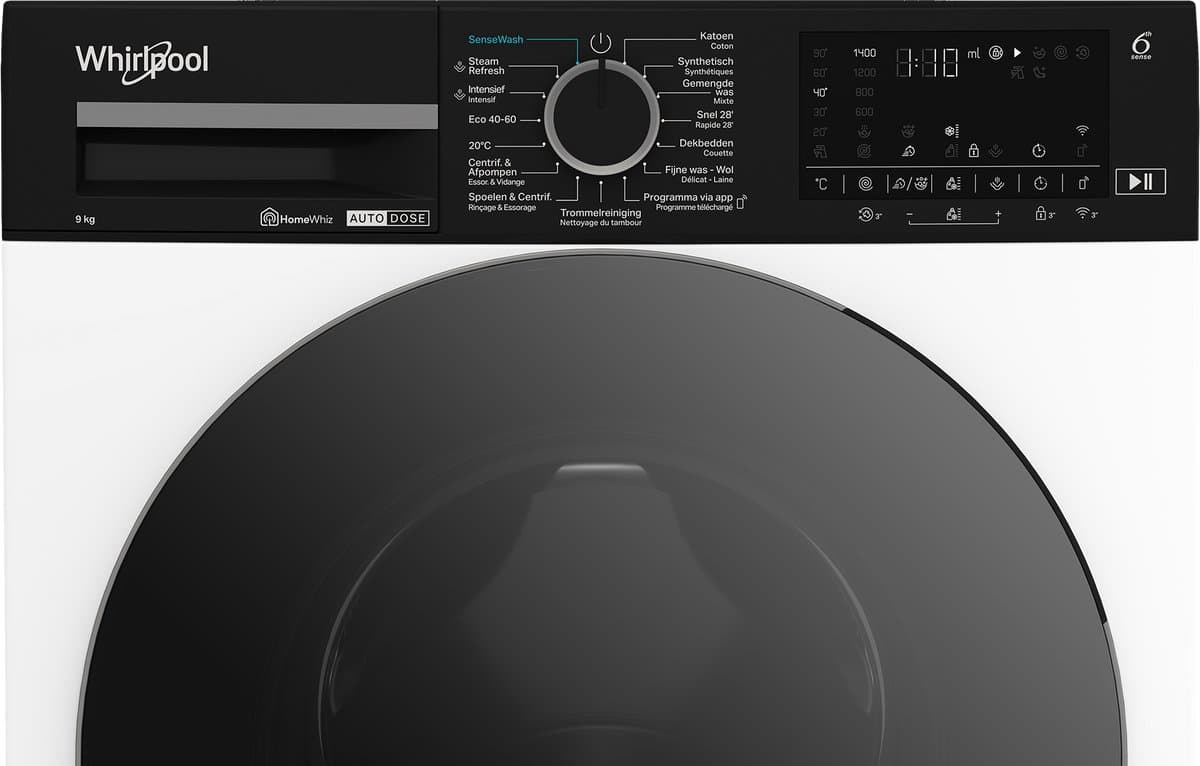 Whirlpool WPM 97W ADS BE 9 kg met AutoDose thumbnail 3