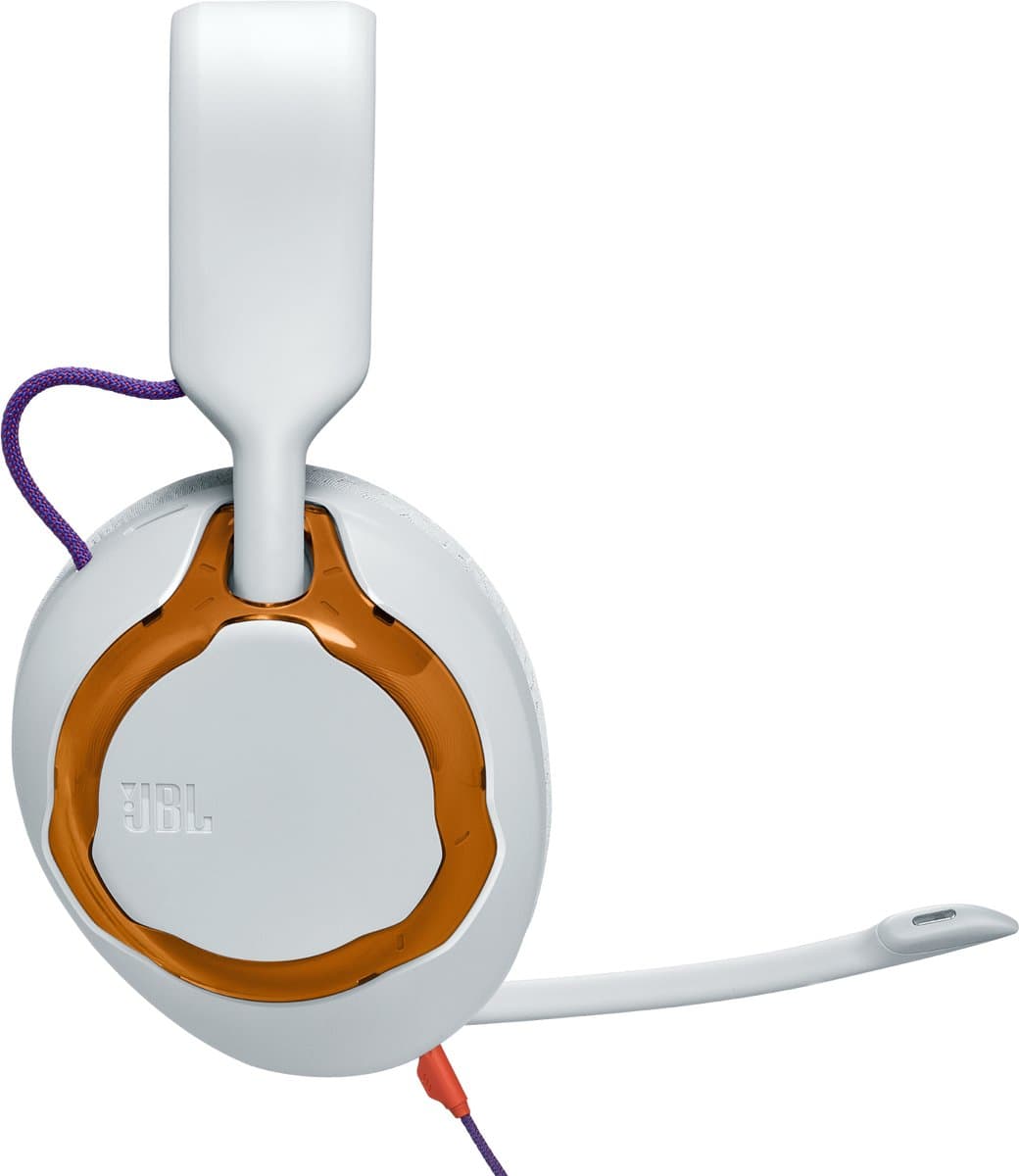 JBL Quantum 250 - Bedrade Gaming Headset - Over-ear Koptelefoon met Microfoon - 3.5 mm Jack - Voor PC, PlayStation, Xbox & Laptop - Licht Teal/Oranje thumbnail 2