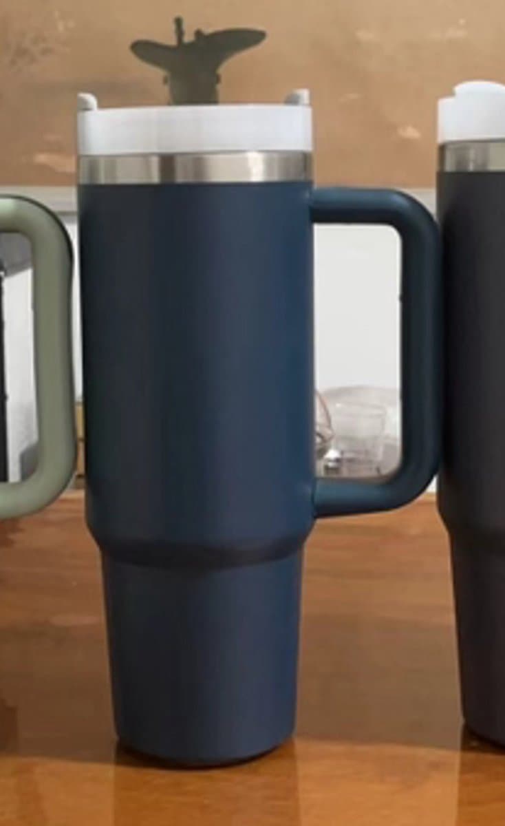 ThermoLux 40oz RVS ThermoCup – Geïsoleerde roestvrijstalen waterfles-De Luxe Geïsoleerde Beker voor Elk Avontuur-Incl. Rietje en Herbruikbare Dop- 12 uur warmte-Kantoor-Reizen-Thuis-Buiten-Sporten thumbnail 7