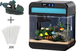 Productfoto van AquaImpact Zelfreinigend Aquarium 13 L - 3-in-1 pomp en LED
