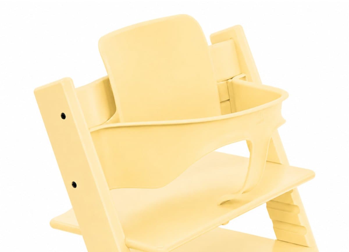 Stokke Tripp Trapp Baby Set2, Lemon Yellow - Maak van de Tripp Trapp-stoel een kinderstoel - Afneembare zitting voor 6-36 maanden - Past bij Tripp Trapp-modellen van na mei 2006 thumbnail 3