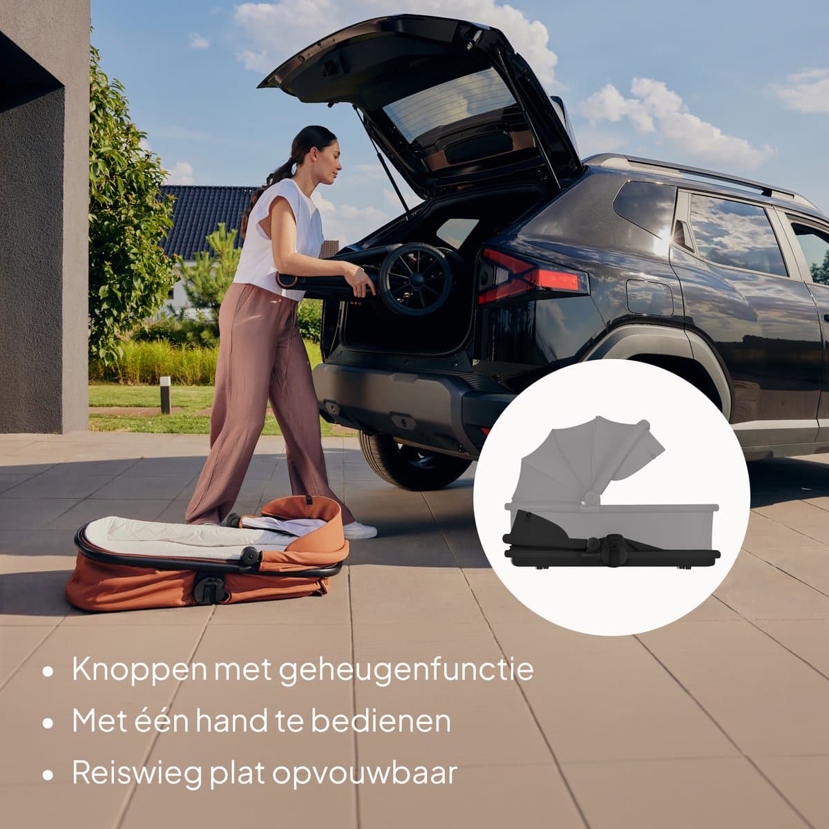 Lionelo Layla 3in1 kinderwagen - XXL set met i-Size autostoel thumbnail 5