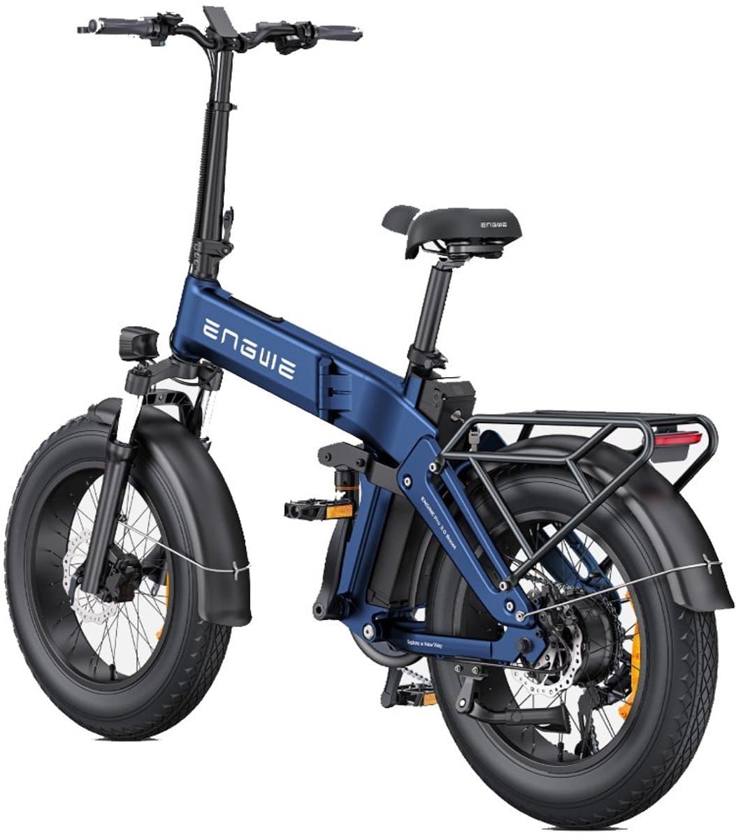 ENGWE ENGINE PRO 3.0 BOOST E-Bike -20 inch - 80km actieradius - 250W motor - blauw thumbnail 3