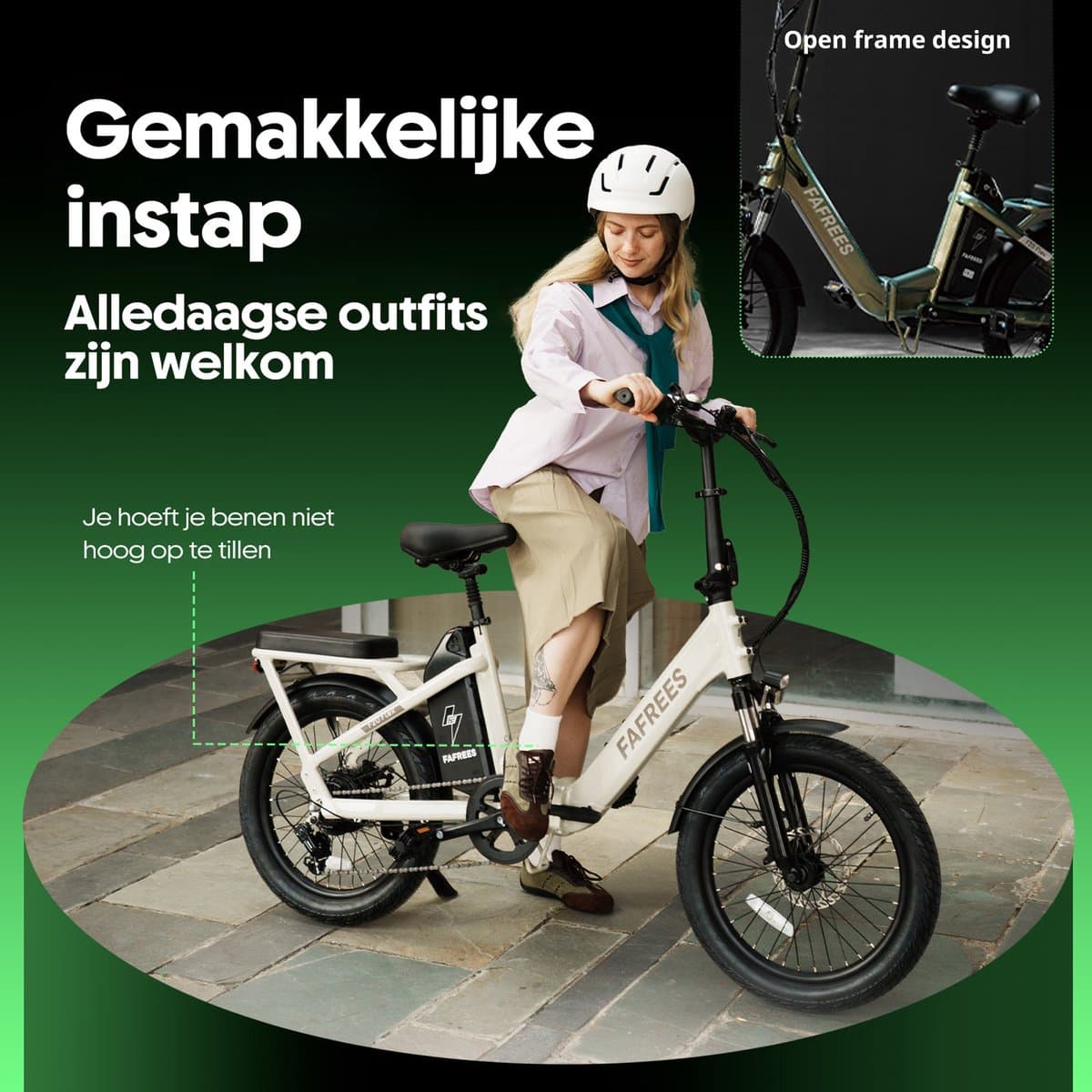 Fafrees F20 Flex Elektrische Vouwfiets - 20 Inch - Torque Sensor - 250W Motor - 36V 20Ah Lithium Accu - Actieradius tot 120km - Shimano 7 Versnellingen - E-bike Heren & Dames thumbnail 2