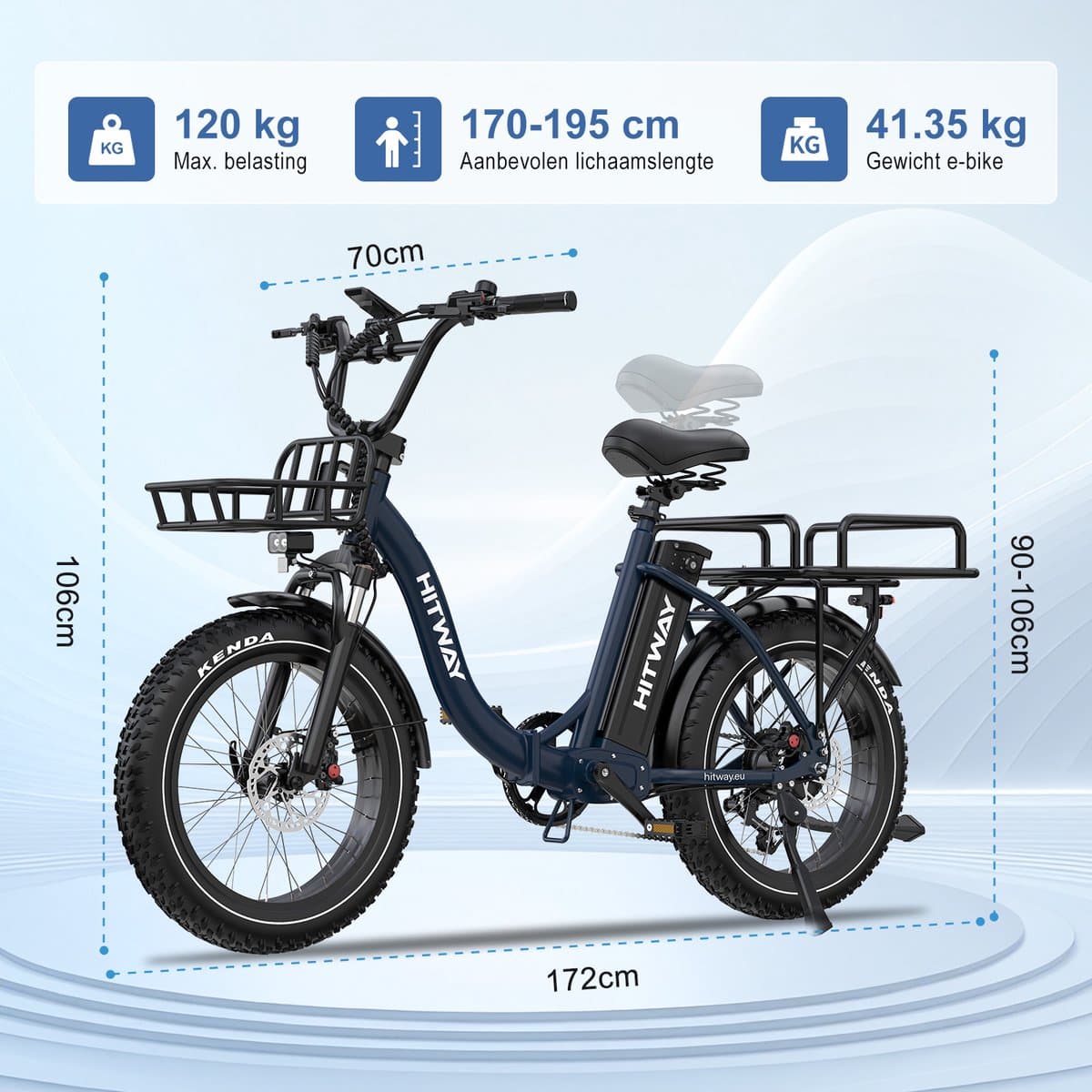 HITWAY BK6S Plus 250W fatbike 48V 27Ah thumbnail 6