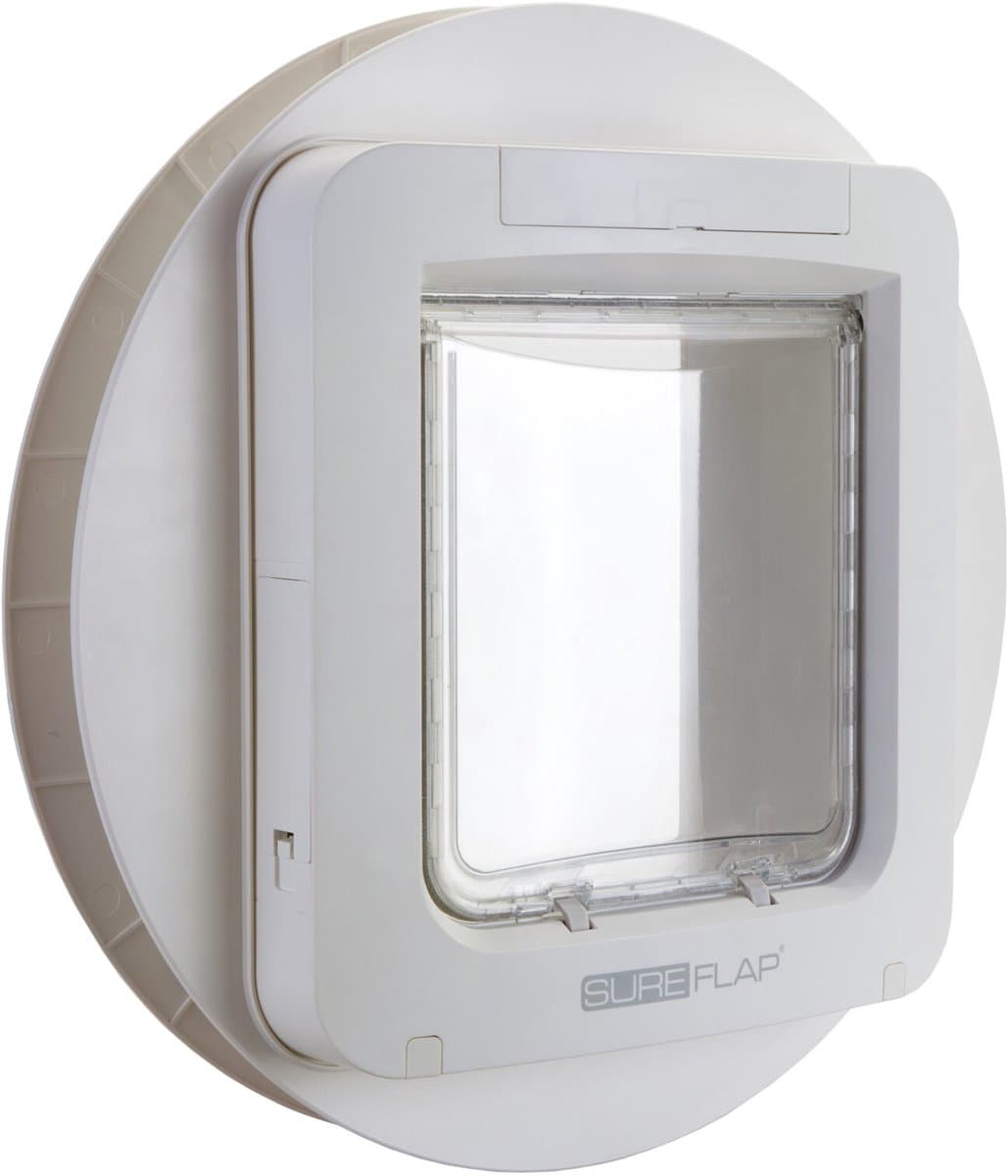 Sureflap Microchip Huisdierluik Connect Bundel - Kattenluik - Hondenluik - Wit - 17 x 17,8 cm thumbnail 5