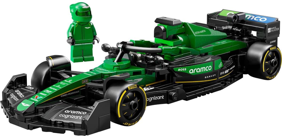 LEGO Speed Champions Aston Martin F1 AMR24: F1-bouwset met minifiguur thumbnail 8
