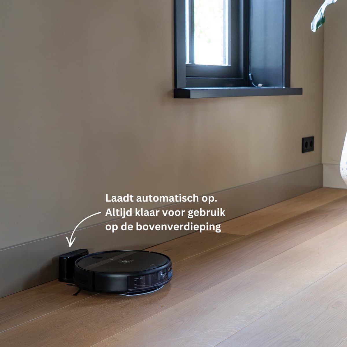 TONIHOMI® G20 + V07 - Combi deal Robotstofzuiger met dweilfunctie en steelstofzuiger - Automatisch opladen - Robotstofzuiger met app - Robotstofzuiger huisdieren - Dweilrobot - Zwart thumbnail 7