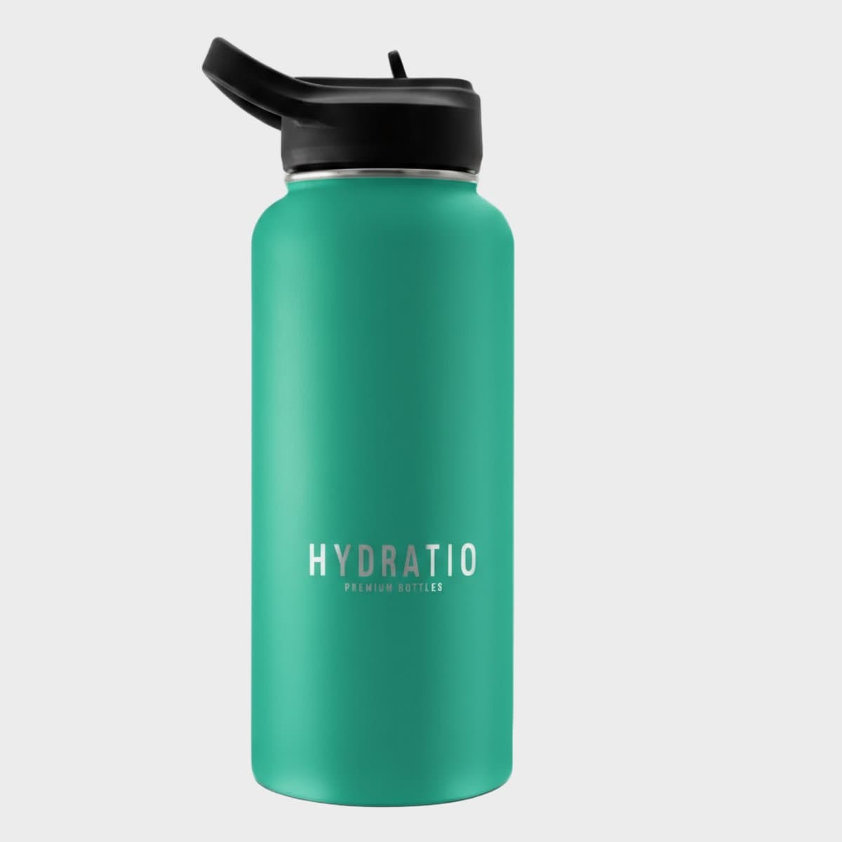Hydratio Essence Thermosfles 1 Liter Arctic White – RVS Drinkfles Dubbelwandig – 24 Uur Koud 12 Uur Warm – Lekvrije Waterfles BPA-Vrij – Grote Thermoskan Travel Mug – Sport Fiets Outdoor Isoleerfles 1L Cadeau