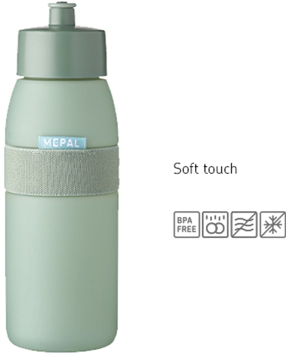 Mepal - Ellipse bidon - 500 ml - Sportbidon - Nordic blue thumbnail 2