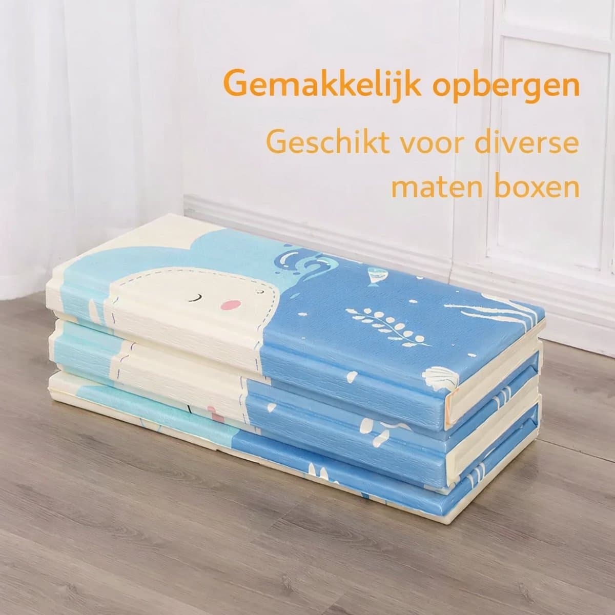 OODBLUE XXL Baby Speelmat 200x180cm - Extra dik XPE foam thumbnail 3