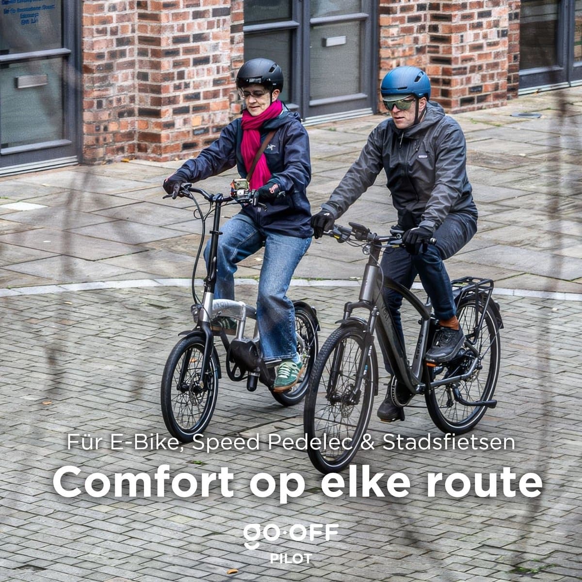 GOOFF® Pilot 3-in-1 Snorfiets Helm met Verlichting en Vizier - Speed Pedelec Fietshelm voor Volwassenen - NTA 8776 - Snorscooter Helm met LED Licht - Goedgekeurd voor Blauw Kenteken en E Bike - Dames en Heren - L - Matblauw thumbnail 5