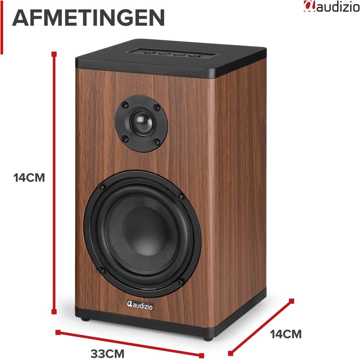 Audizio BS20: draadloze boekenplank speakers met 60 uur accu thumbnail 7
