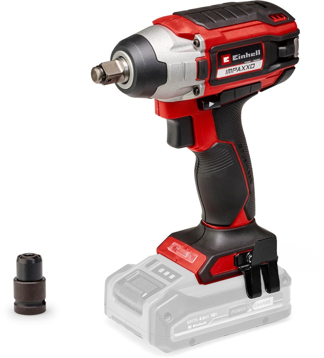 Einhell Professional Accu Slagschroefmachine IMPAXXO 18/230 Li Solo - Power X-Change - 18 V/Li-ion - 230 Nm - Koolborstelloze motor - Excl. accu en lader thumbnail 7