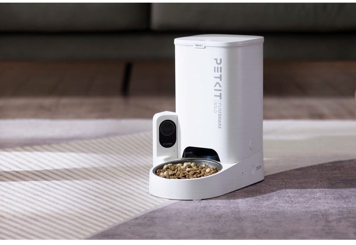 PETKIT - YumShare Solo met Camera - Automatische voerbak voor kat en hond - Wit - Droogvoer - 3 liter inhoud - App bediening thumbnail 6