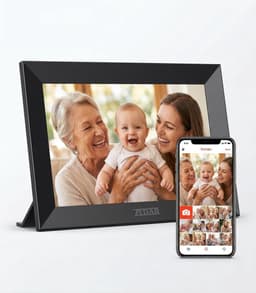 Productfoto van Zedar Digitale fotolijst met WiFi en Frameo App - Fotokader - 15.6 inch