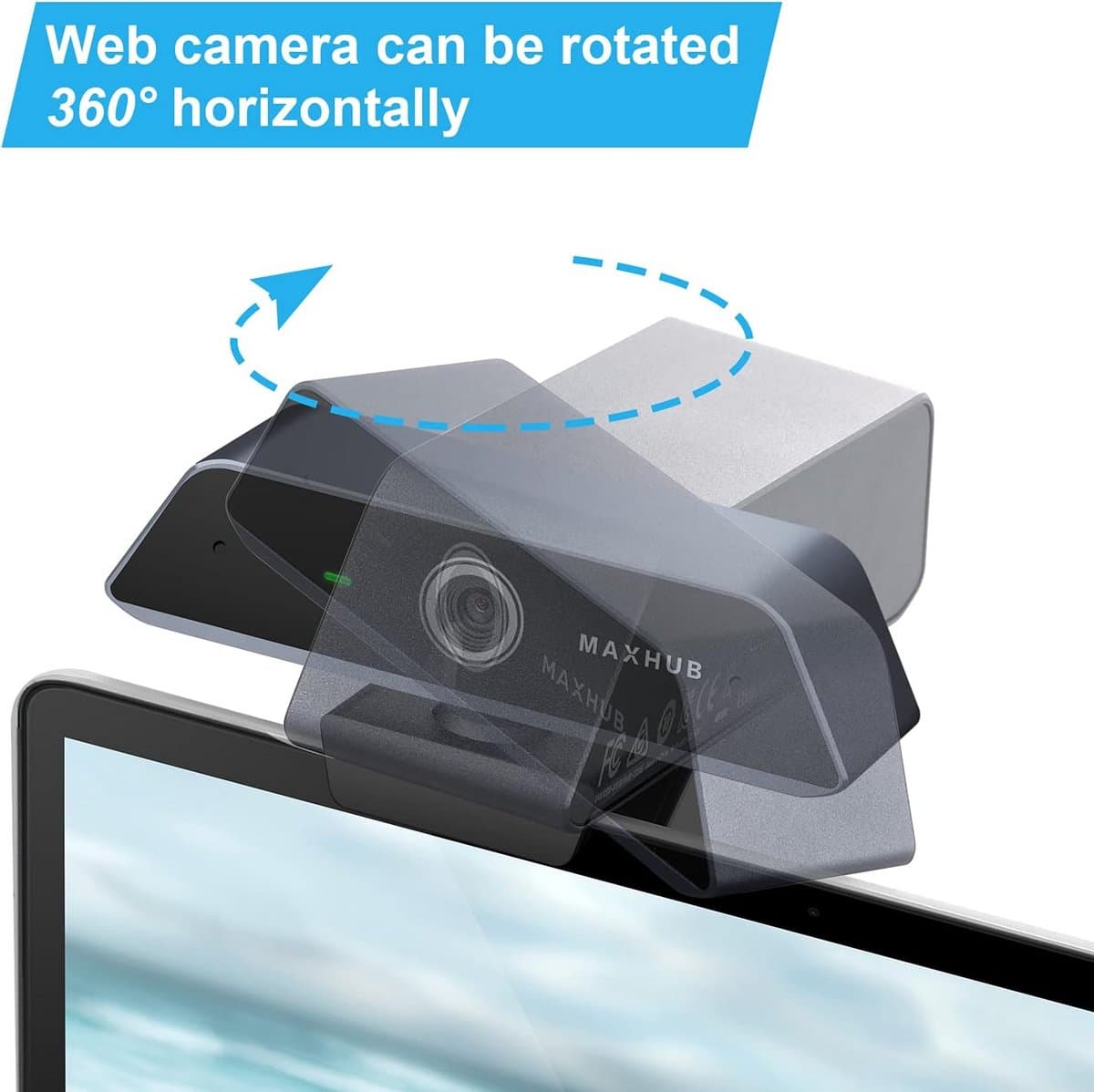 4K Webcam voor PC en Laptop - Hoge Resolutie USB Camera thumbnail 5