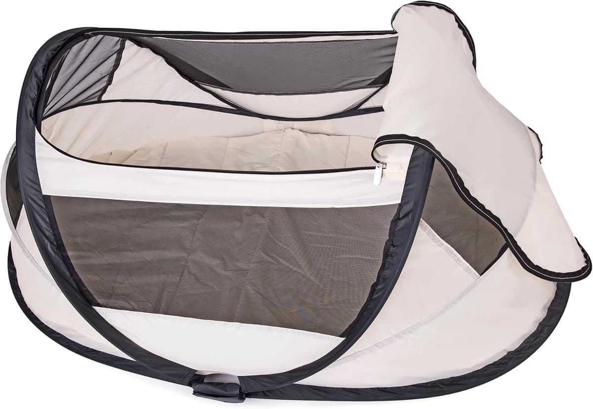 RFWR® Lichtgewicht Reiswieg - Opvouwbare BabyBox - Snelle Opbouw en UV-bescherming - Inclusief Matras en Draagtas thumbnail 7