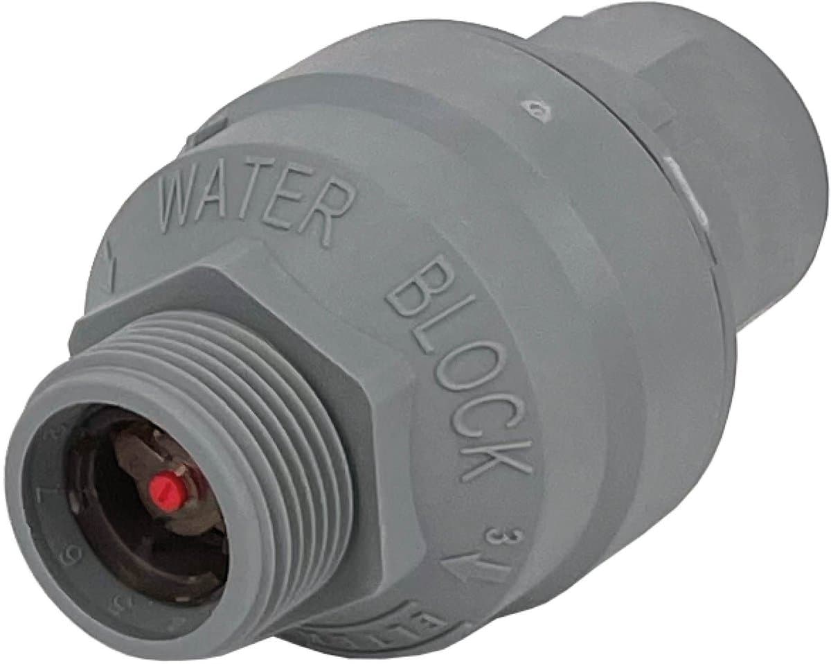 Aquastop / waterstop mechanisch voor wasmachine en vaatwasser | Universeel toepasbaar op aanvoerslangen zonder waterslot | Instelbare hoeveelheid water | Incl. duidelijke handleiding | Multaparts® huismerk