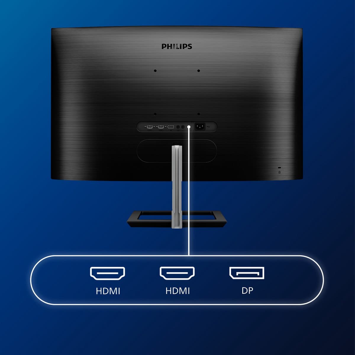 Philips 328E1C: 32 inch Curved 4K Monitor met VA-paneel thumbnail 2