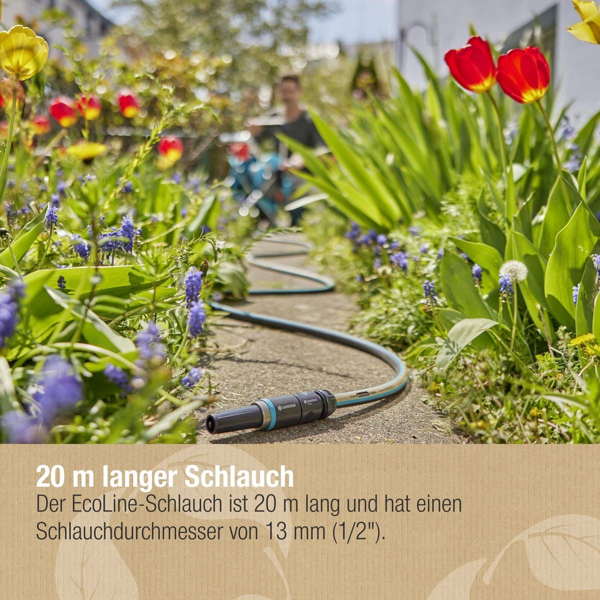 GARDENA EcoLine Tuinslang Set 20 m - 13 mm (1/2”) thumbnail 2