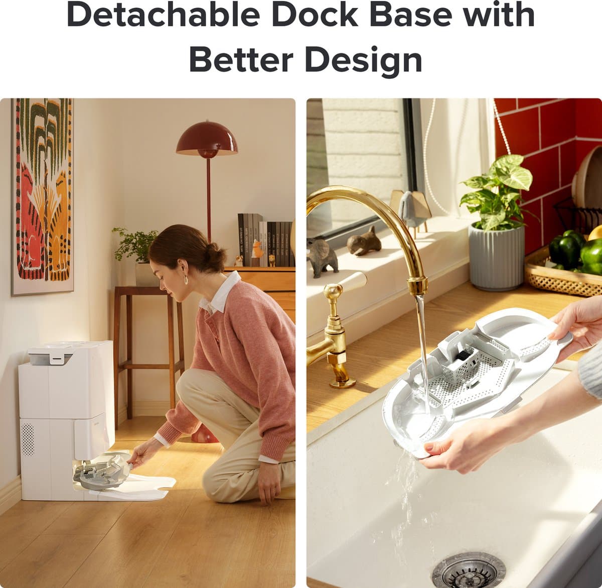Roborock Qrevo Pro met FlexiArm en warmwaterdock thumbnail 7