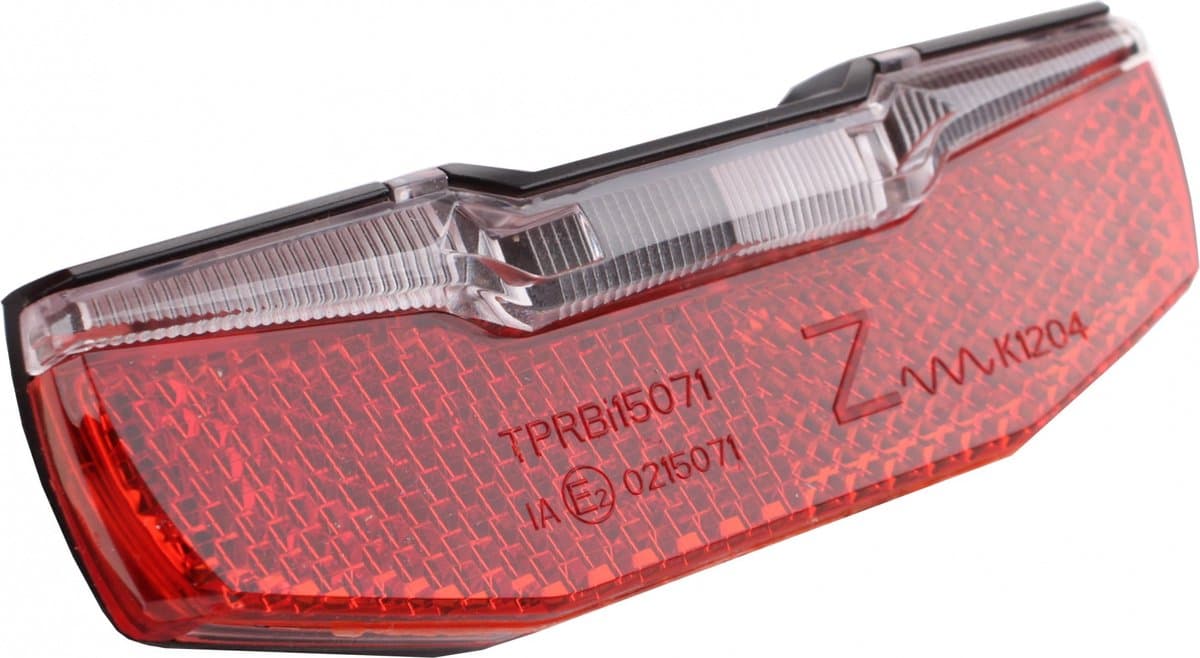 AXA Blueline Steady Achterlicht – LED Fietsverlichting – Dynamo – Steady Functie – 600 m Zichtbaarheid – 50 mm Montage – Zijzichtverlichting – Rood thumbnail 2