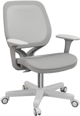 Productfoto van Ergonomische Bureaustoel met Draaifunctie, Verstelbaar, 55 x 48 x 82,5-94,5 cm, Grijs