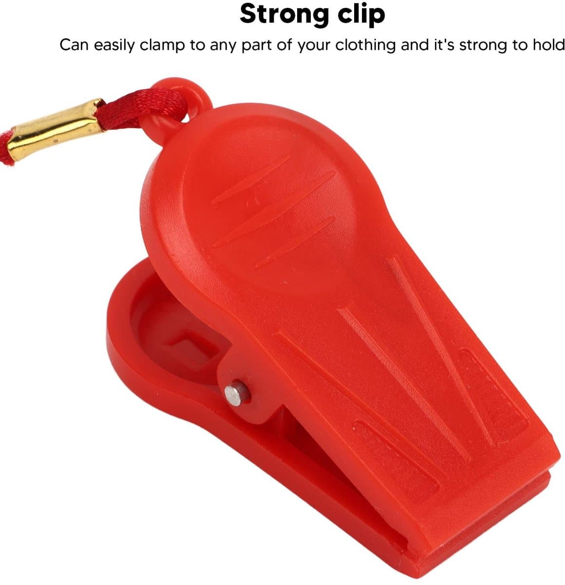 Dailygoods - Veiligheidssleutel Loopband - Veiligheidsschakelaar - Sterke clip - Rood - Loopband accessoires - Ideaal voor thuisgebruik - Geschikt voo... thumbnail 4