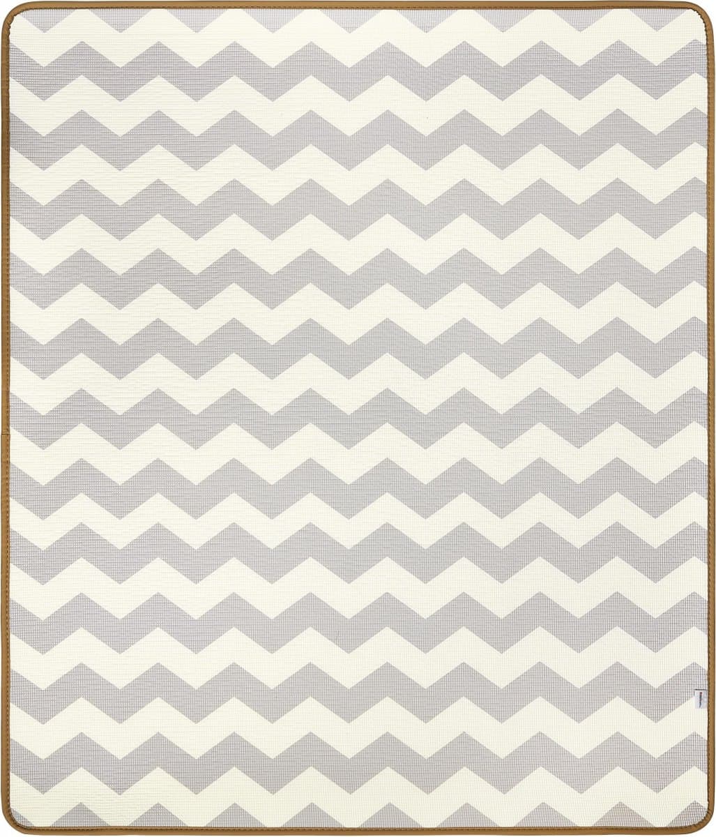 Mamabrum Baby Kruipmat Baby Tapijt Speelmat, 150 X 180 X 2,0 Cm, Niet-Giftige Vloermat Verdikte Vergrote Schuimmat Opgerold Waterdicht Antislip Draagbaar, Weg En Zigzag thumbnail 8