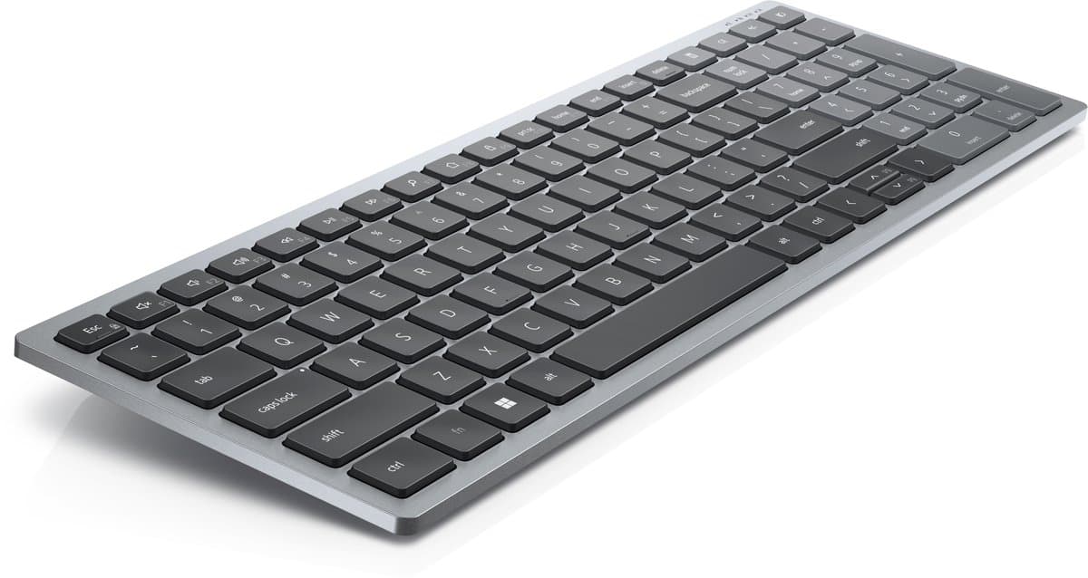 DELL KB740 toetsenbord RF-draadloos + Bluetooth QWERTY US International Grijs, Zwart thumbnail 6