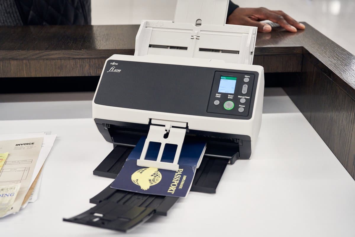 Dual Face Scanner Fujitsu FI-8190 thumbnail 6