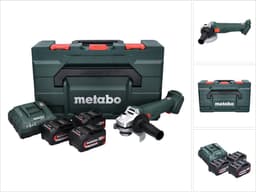 Productfoto van Metabo W 18 L 9-125 Quick Set - Accu Haakse Slijper
