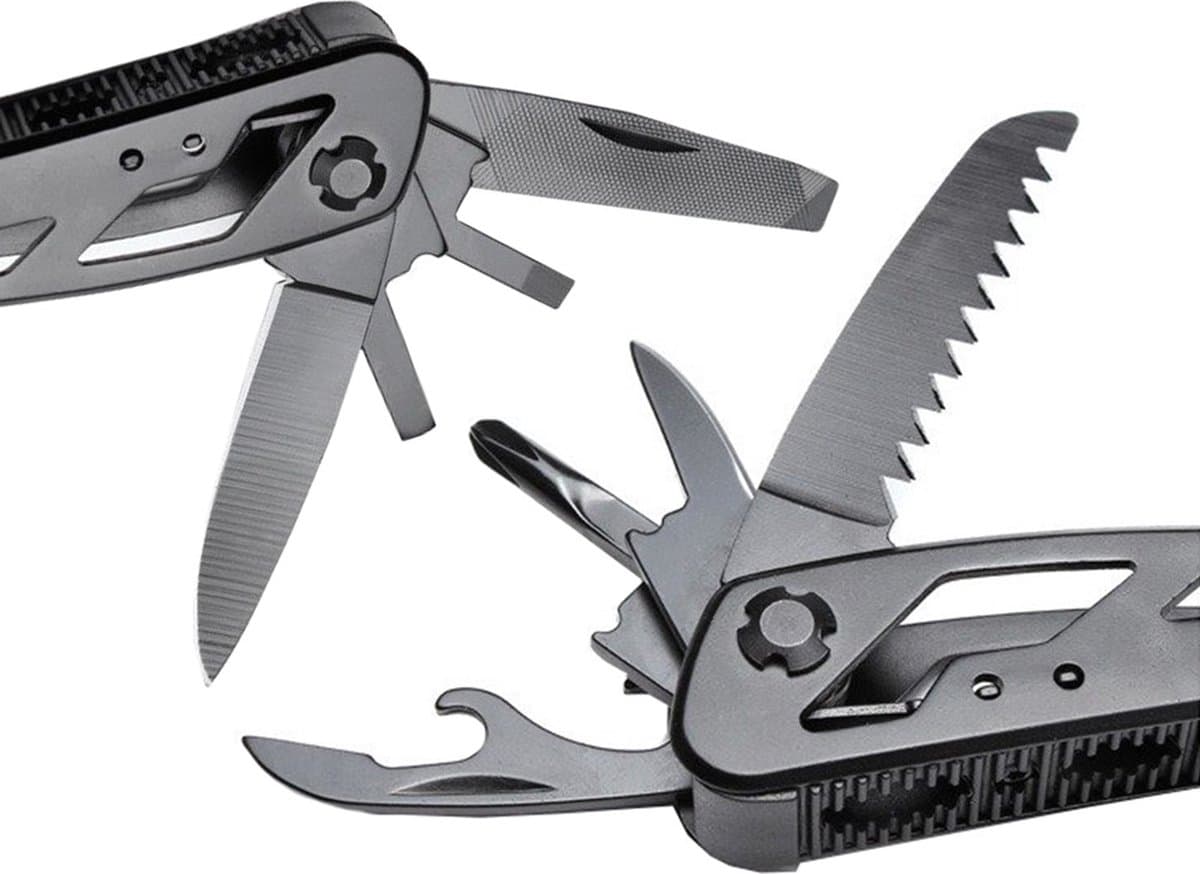 SIEPS 20-in-1 Multitool: compact RVS-zakmes met bitset thumbnail 2