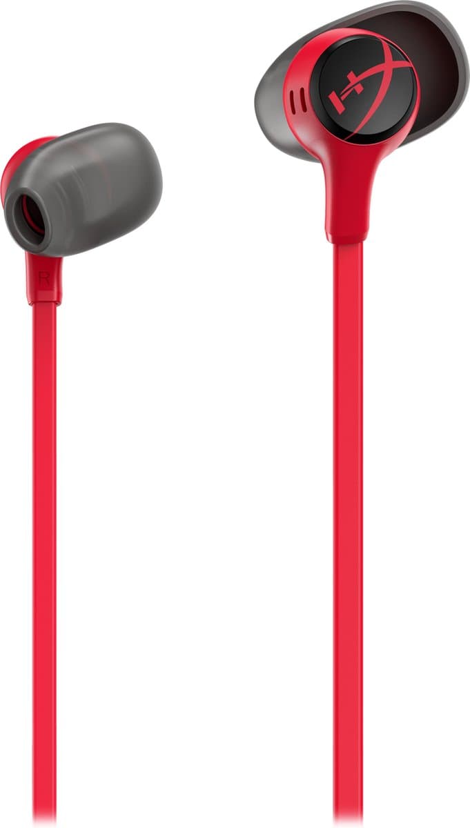 HyperX Cloud Earbuds II - Gaming Earbuds met Microfoon - Rood - PC/PlayStation/Xbox/Nintendo Switch/Mobile thumbnail 8