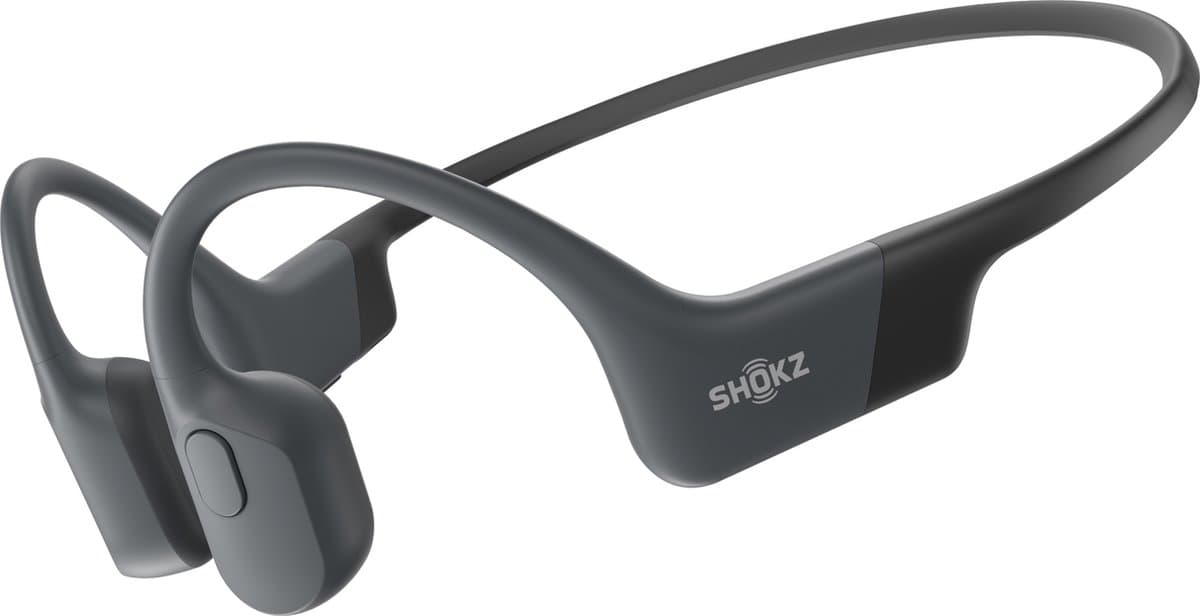 Shokz OpenRun USB-C Open-ear Sporthoofdtelefoon – Bone Conduction – Draadloos – IP67 – Zwart