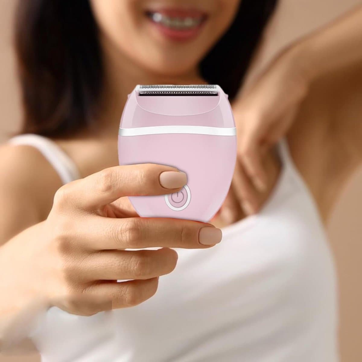 Ladyshaves voor vrouwen – Elektrisch scheerapparaat - Trimmer - Epilator - Ontharingsapparaten - Bikinitrimmer - gezichtsepilator voor vrouwen - dames bikinitrimmer - waterdicht scheerapparaat voor vrouwen - beenscheerapparaat thumbnail 7