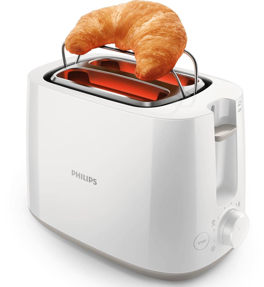 Philips Daily HD2581/00 - Broodrooster - Wit thumbnail 7