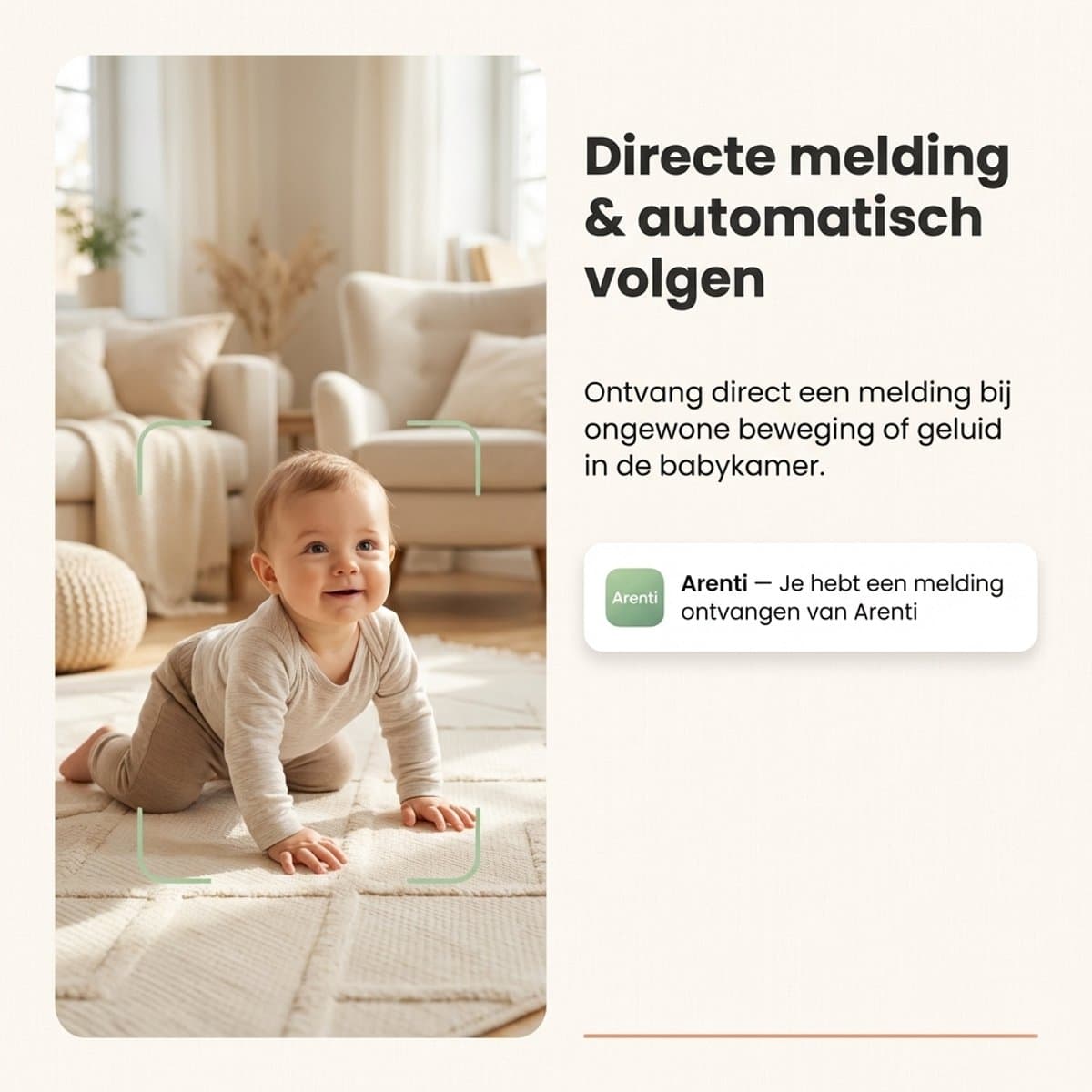 Arenti AINANNY B2 Kit Wifi Baby Monitor - Babyfoon Met Camera - Babyfoon met 5 inch scherm - Full HD Resolutie - Slaapliedjes - Temperatuur - Alexa & Google thumbnail 2